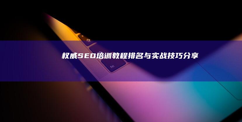 权威SEO培训教程排名与实战技巧分享